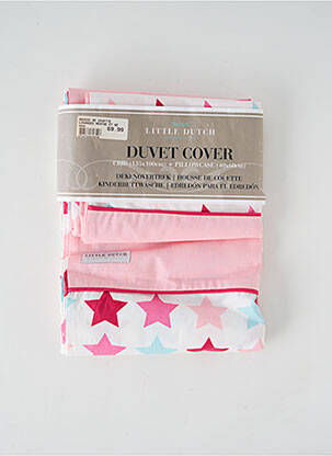 Set de lenjerie de pat roz LITTLE DUTCH copil