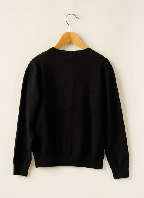 Vestă cu mâneci lungi negru ATIVO fată