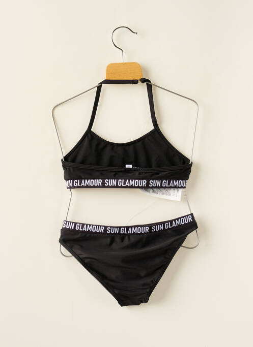 Costum de baie din două piese negru IDO fată