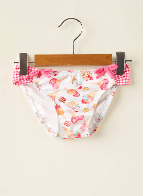 Chiloți de baie alb MAYORAL fată