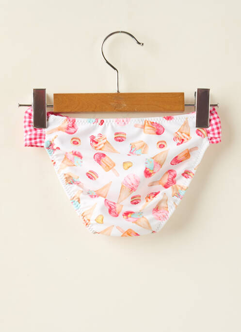 Chiloți de baie alb MAYORAL fată