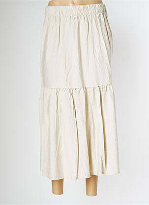 Fustă midi bej PAN femeie