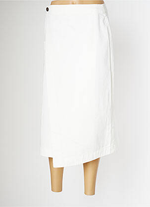 Fustă midi alb PAN femeie