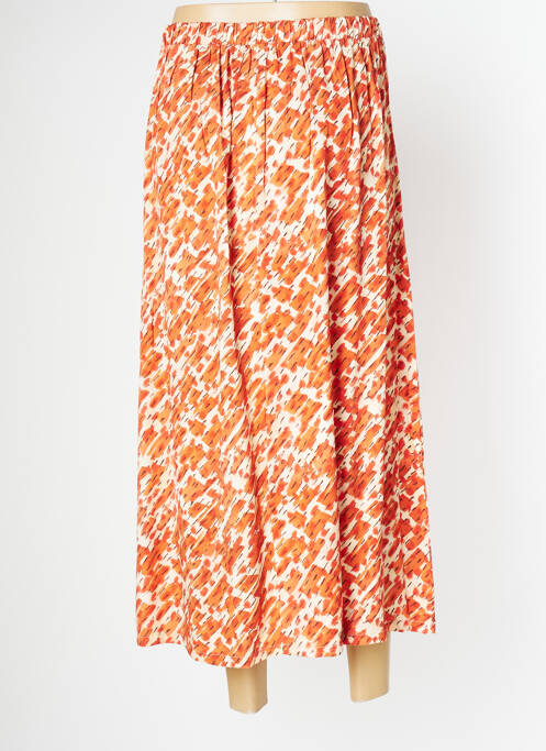 Fustă midi portocaliu PAN femeie