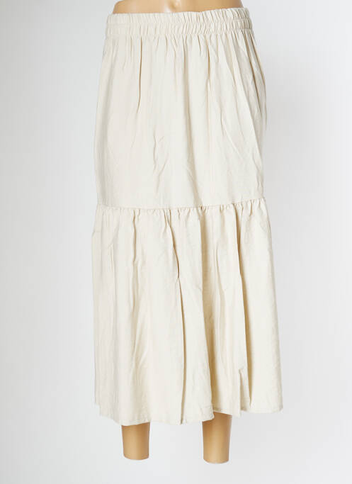 Fustă midi bej PAN femeie