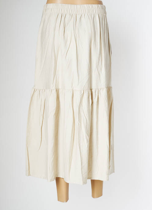 Fustă midi bej PAN femeie