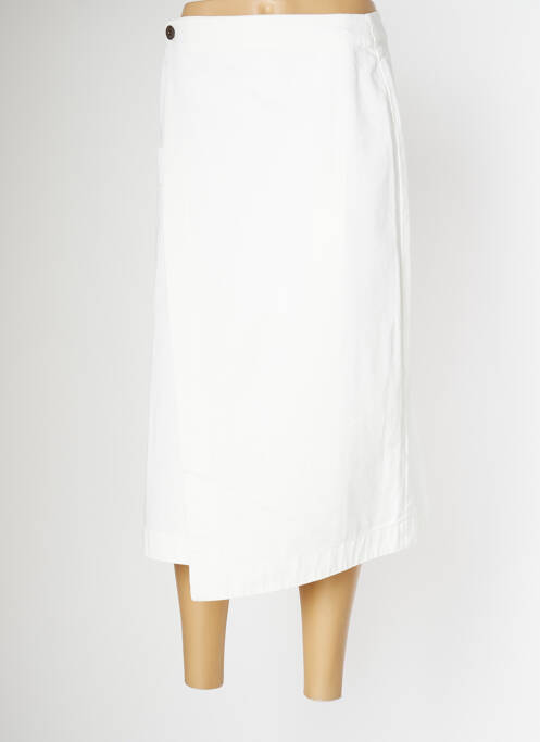Fustă midi alb PAN femeie