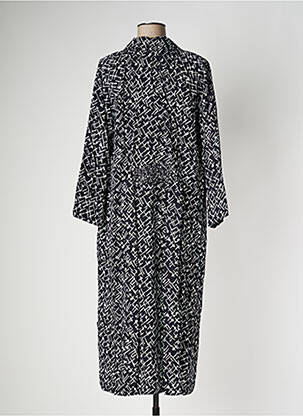 Rochie lungă mâneci lungi mâneci lungi negru PAN femeie