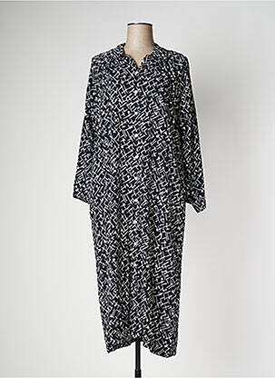 Rochie lungă mâneci lungi mâneci lungi negru PAN femeie