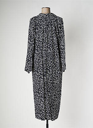 Rochie lungă mâneci lungi mâneci lungi negru PAN femeie