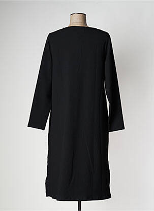 Rochie midi mâneci lungi mâneci lungi negru PAN femeie