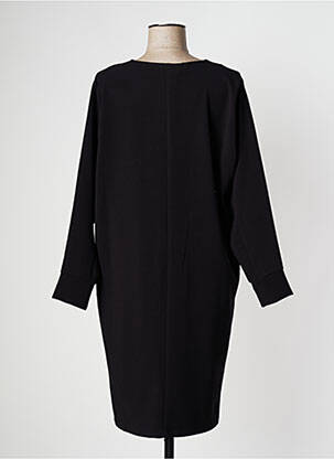 Rochie midi mâneci lungi mâneci lungi negru PAN femeie