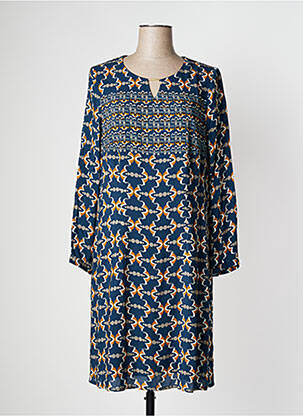 Rochie midi albastru PAUSE CAFE femeie