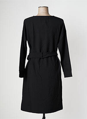 Rochie midi mâneci lungi mâneci lungi negru PAN femeie