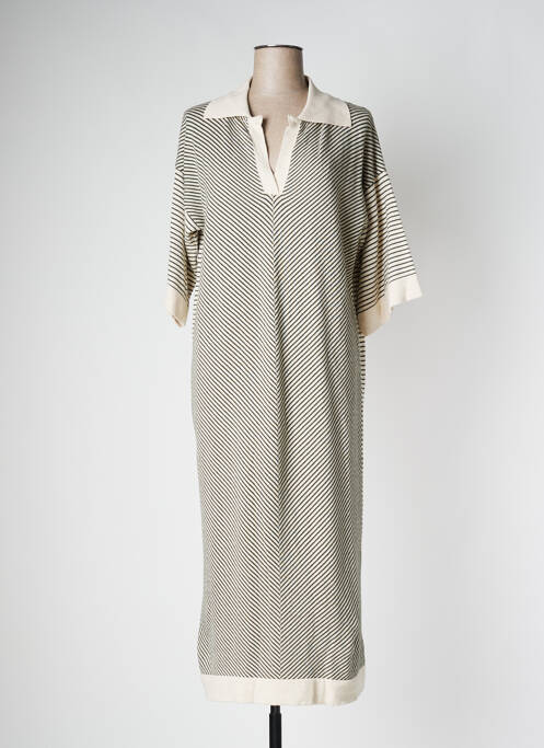 Rochie pulover bej PAN femeie