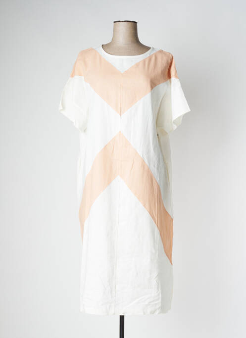 Rochie midi alb PAN femeie