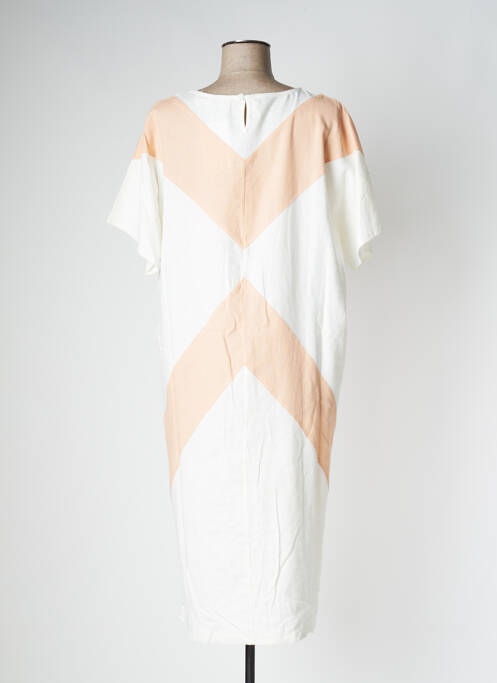 Rochie midi alb PAN femeie