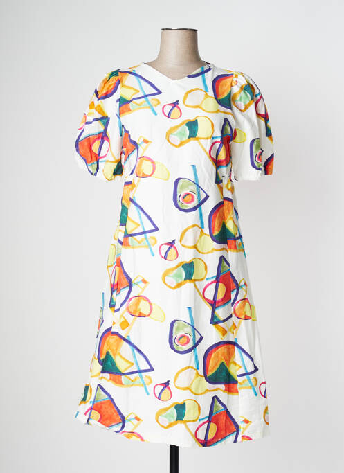 Rochie midi alb PAN femeie