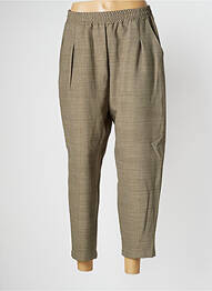 Pantalon 7/8 elasticitate mărime normală verde PAN femeie