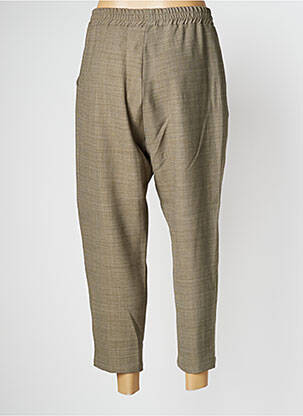 Pantalon 7/8 elasticitate mărime normală verde PAN femeie