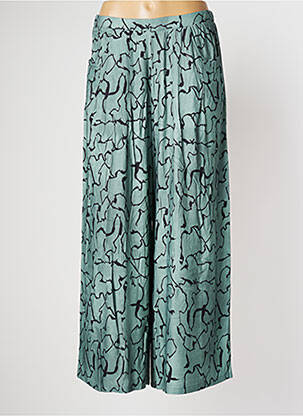 Pantalon larg verde PAN femeie