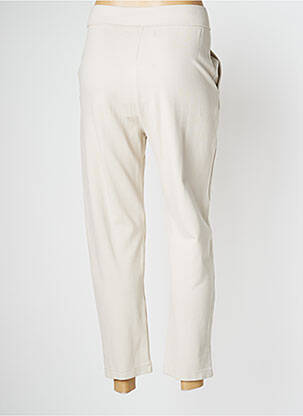 Pantalon 7/8 elasticitate mărime normală bej PAN femeie