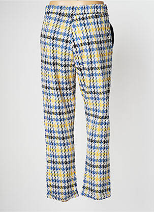 Pantalon slim țesătură poplin mărime normală gri PAN femeie