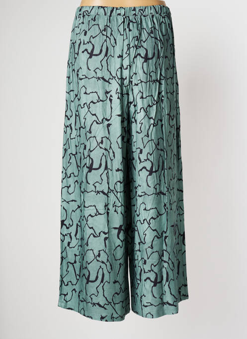 Pantalon larg verde PAN femeie