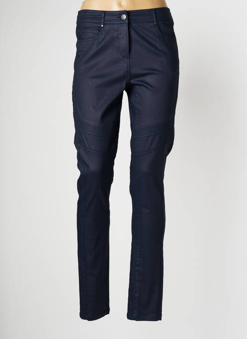 Pantalon slim albastru PAUSE CAFE femeie