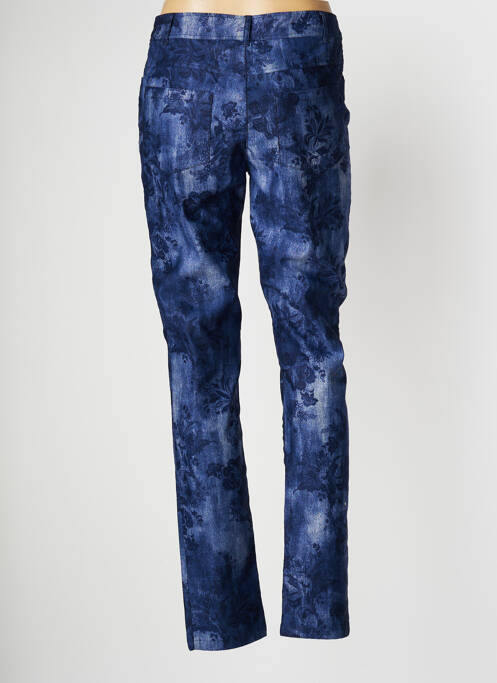 Pantalon slim albastru PAUSE CAFE femeie