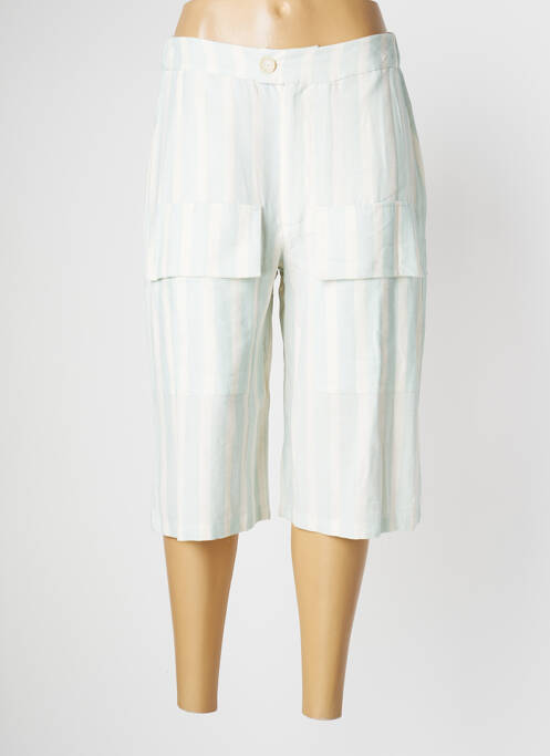 Pantalon trei sferturi albastru PAN femeie