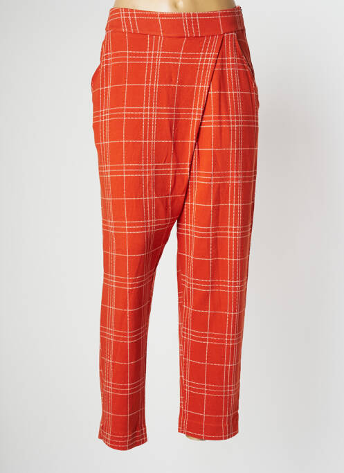 Pantalon slim portocaliu PAN femeie