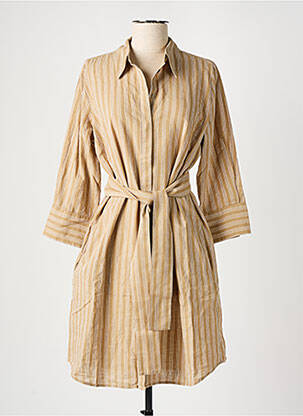 Rochie midi bej HANA SAN femeie