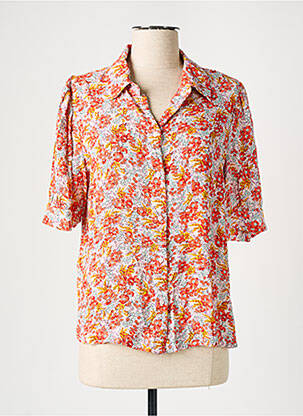 Cămașă portocaliu PIECES femeie