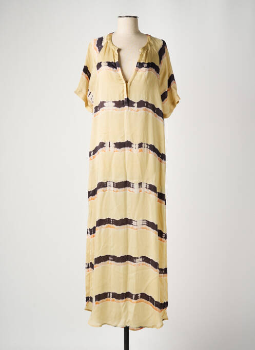 Rochie lungă bej NOUS ANTWERP femeie