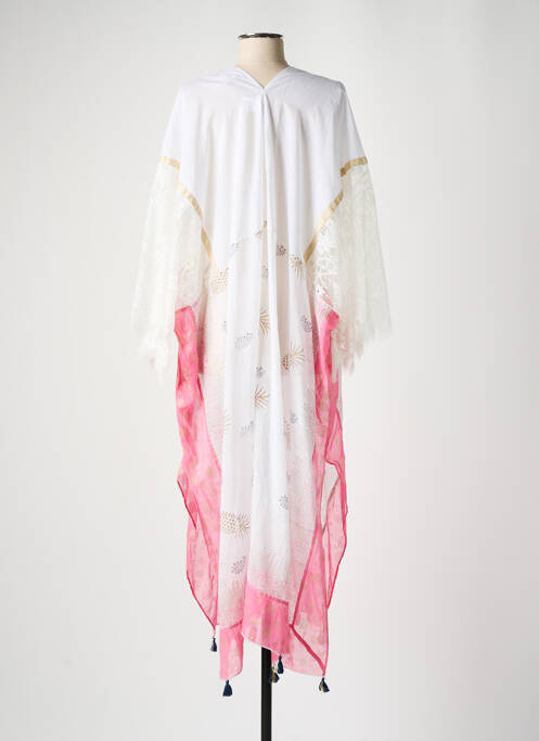 Rochie de plajă alb NINE femeie