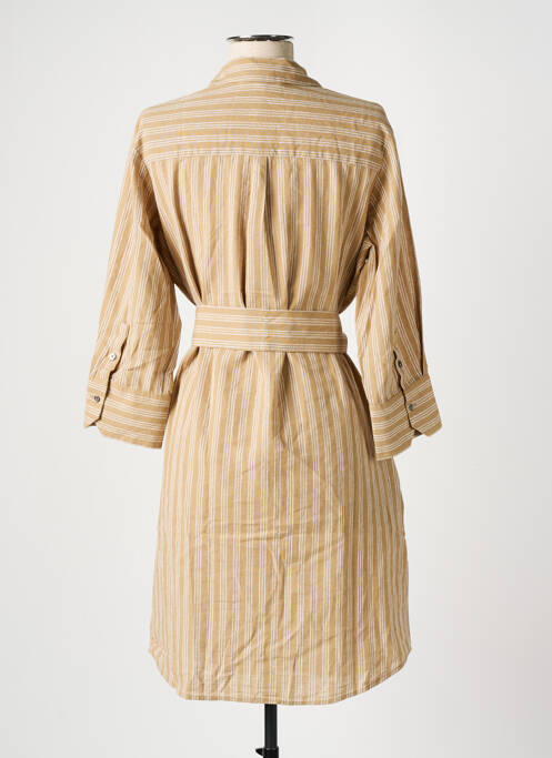 Rochie midi bej HANA SAN femeie