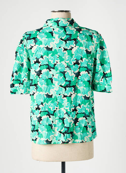 Cămașă verde PIECES femeie