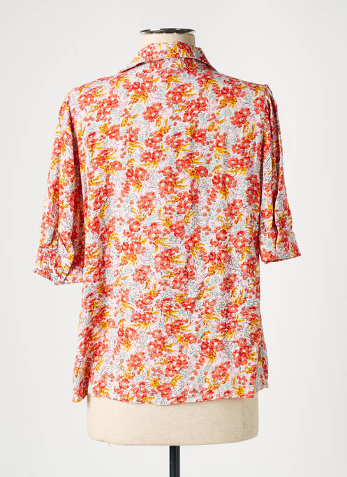 Cămașă portocaliu PIECES femeie