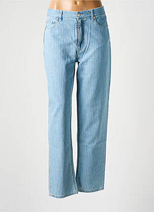 Blugi cu croială dreaptă albastru LABDIP femeie