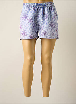 Șort de baie imprimeu tie and dye violet FEEL FREE bărbat