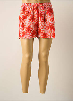 Șort de baie roșu FEEL FREE bărbat