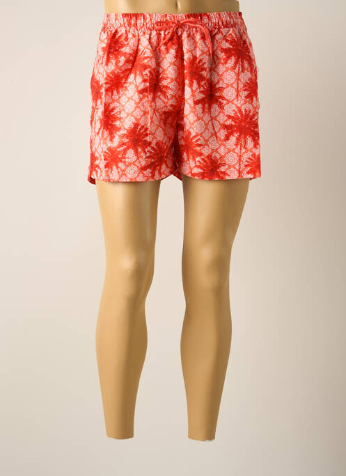 Șort de baie roșu FEEL FREE bărbat