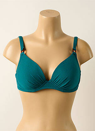 Sutien de costum de baie elasticitate top sutien modelat verde WATERCULT femeie