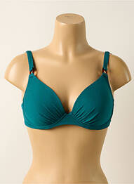 Sutien de costum de baie elasticitate top sutien modelat verde WATERCULT femme