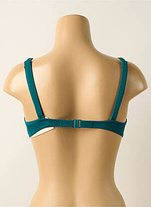 Sutien de costum de baie elasticitate top sutien modelat verde WATERCULT femeie