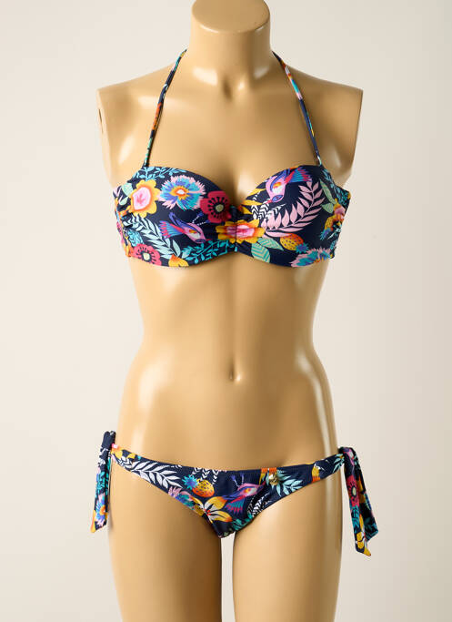 Costum de baie din două piese albastru PROMISE femeie