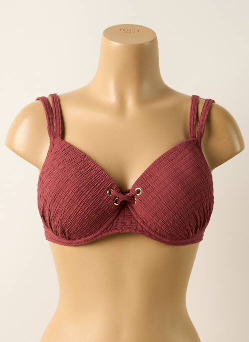 Sutien de costum de baie roșu WATERCULT femeie