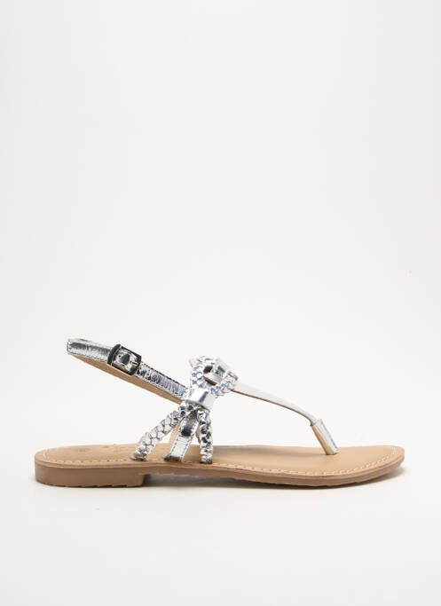 Șlapi argintiu VACHON femeie