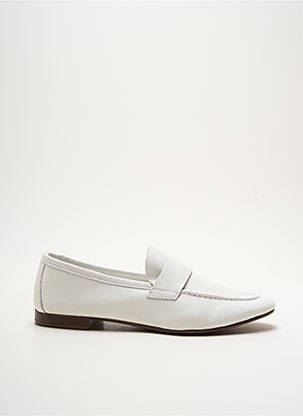 Mocasini alb KLONDIKE femeie